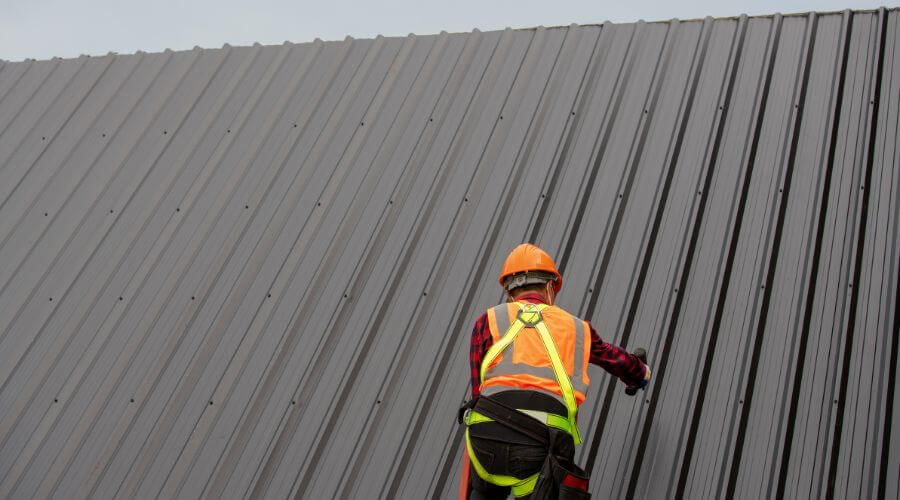 Professional metal roof installation services in Wellington, CO